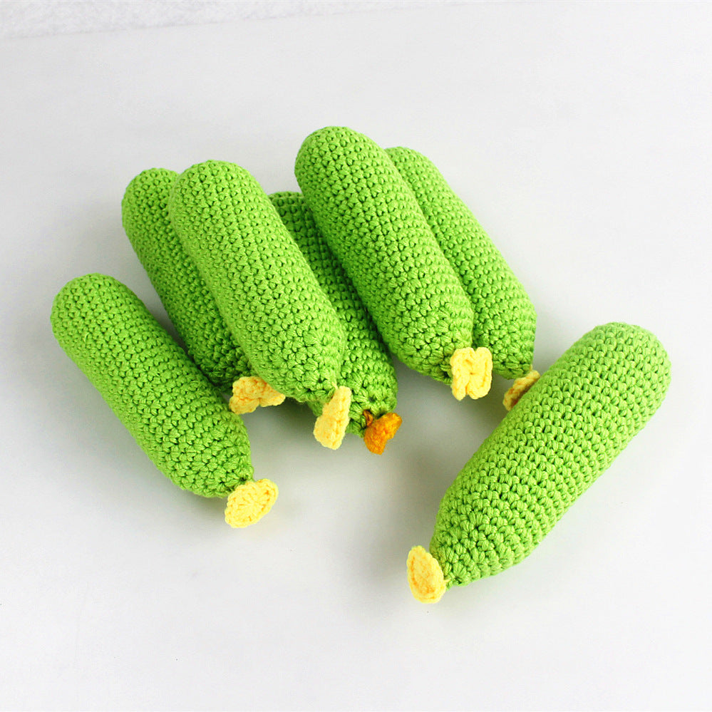 Crochet Fruits and Vegetables Play Food Set Handmade Pretend Food Toys for Kids Baby Shower Gift Christmas Gift