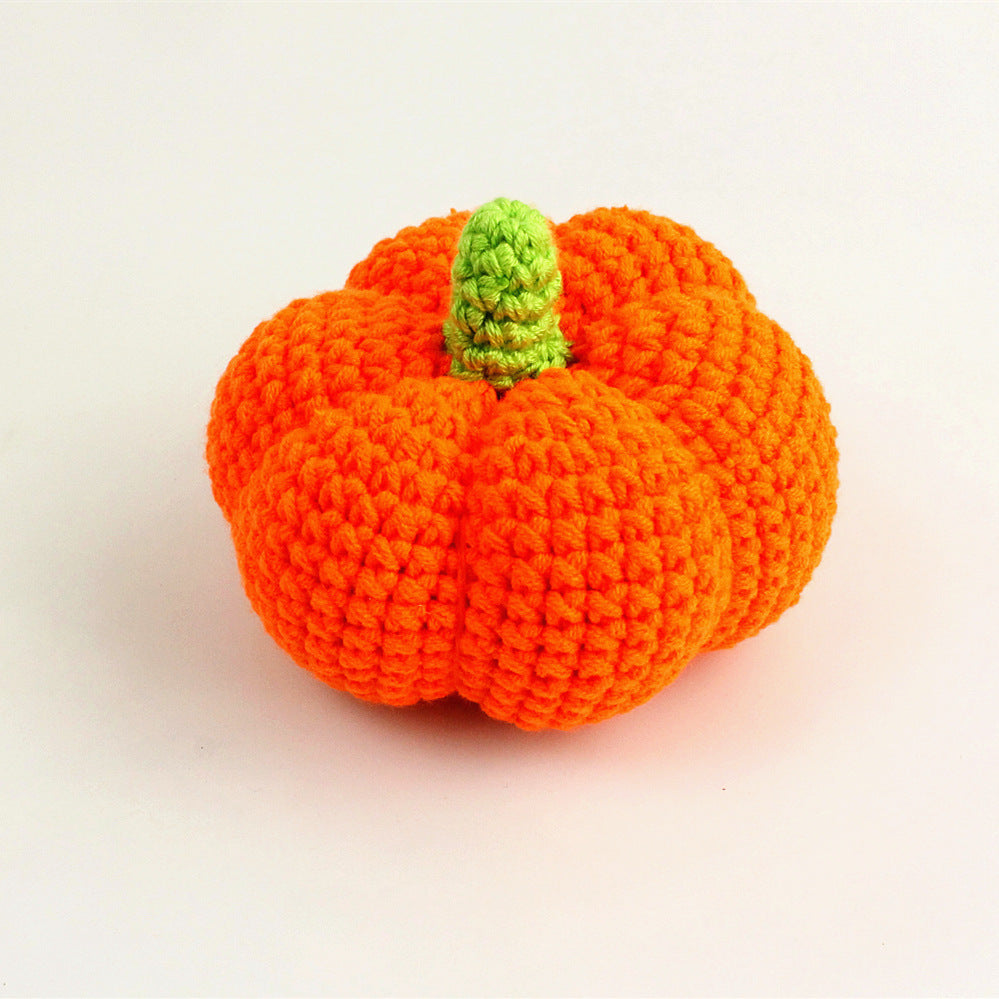 Crochet Fruits and Vegetables Play Food Set Handmade Pretend Food Toys for Kids Baby Shower Gift Christmas Gift